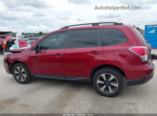 JF2SJABC1JH509652 2018 SUBARU FORESTER Red 360 interior view