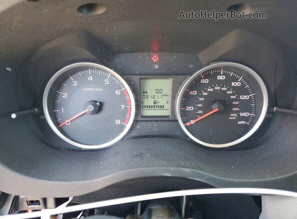 JF2SJABC2JH463703 2018 SUBARU FORESTER Blue Вид щитка приладів