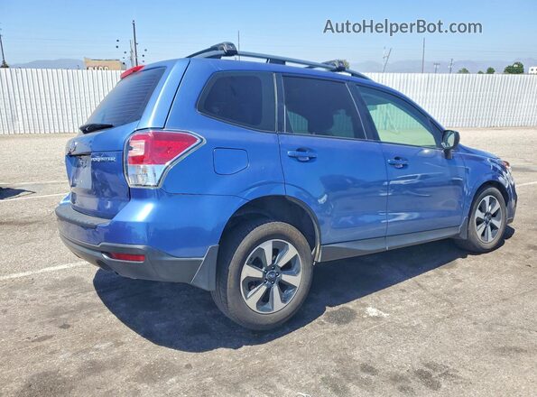 JF2SJABC2JH463703 2018 SUBARU FORESTER Blue Задня права чверть