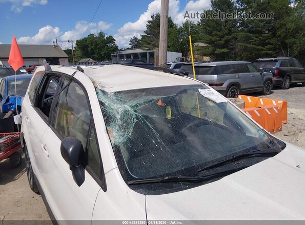 JF2SJABC2JH517548 2018 SUBARU FORESTER White Widok z przodu