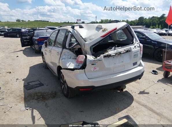 JF2SJABC2JH517548 2018 SUBARU FORESTER White Tył lewy