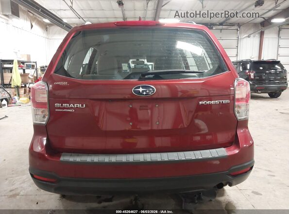 JF2SJABC2JH590578 2018 SUBARU FORESTER Red 