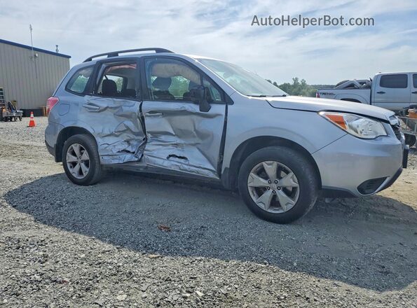 JF2SJABC3GH535680 2016 SUBARU FORESTER Silver Delantero derecho