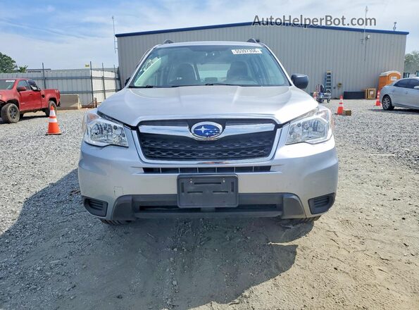 JF2SJABC3GH535680 2016 SUBARU FORESTER Silver Vista frontal