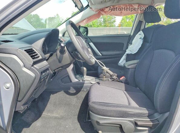 JF2SJABC3GH535680 2016 SUBARU FORESTER Silver Vista interior delantera