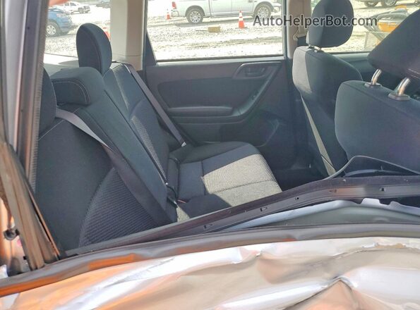 JF2SJABC3GH535680 2016 SUBARU FORESTER Silver Vista interior trasera