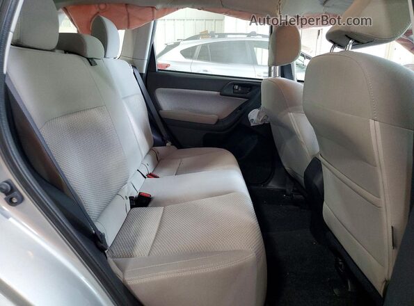 JF2SJABC3JH486634 2018 SUBARU FORESTER Silver Հետևի նստատեղերի տեսք