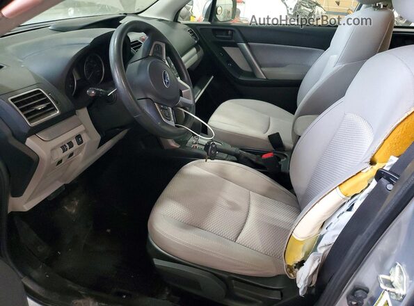JF2SJABC3JH486634 2018 SUBARU FORESTER Silver Սալոնի դիմացի տեսք