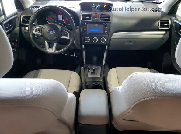 JF2SJABC3JH520930 2018 SUBARU FORESTER Red Առջևի վահանակի տեսք