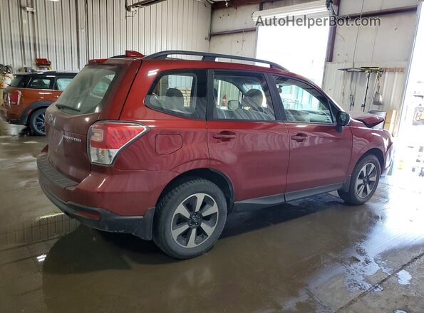 JF2SJABC3JH520930 2018 SUBARU FORESTER Red Հետևի աջ