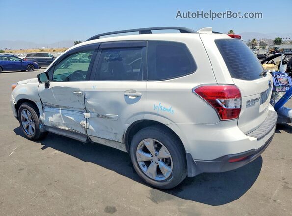 JF2SJABC4GH507354 2016 SUBARU FORESTER White Задня ліва чверть
