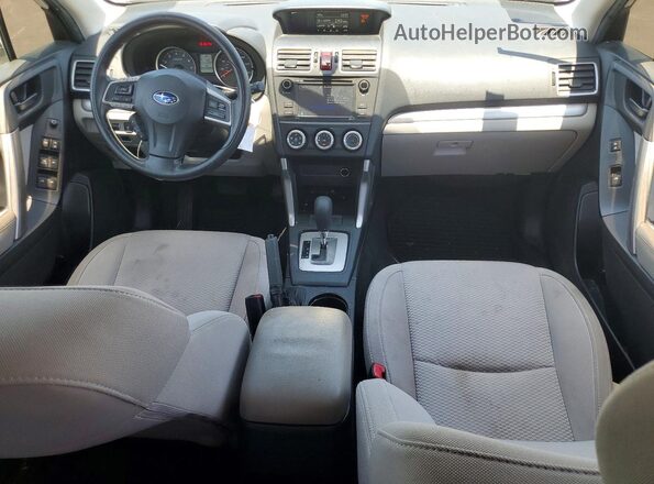JF2SJABC4GH507354 2016 SUBARU FORESTER White Вид панелі приладів