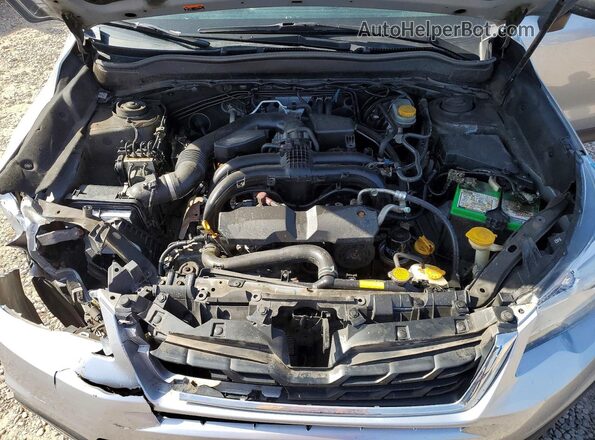 JF2SJABC4JH451620 2018 SUBARU FORESTER Silver Вид підкапотного простору