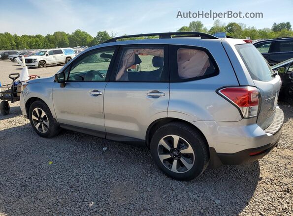JF2SJABC4JH451620 2018 SUBARU FORESTER Silver Задня ліва чверть