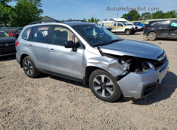 JF2SJABC4JH451620 2018 SUBARU FORESTER Silver Передня права чверть