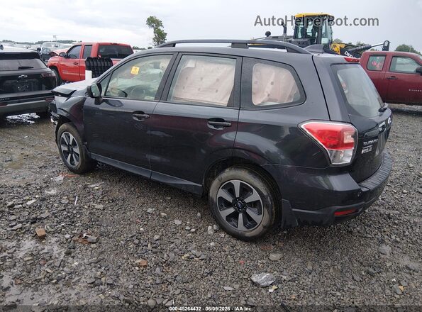 JF2SJABC4JH587990 2018 SUBARU FORESTER Black Rear left