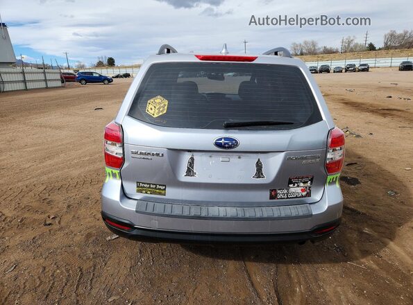 JF2SJABC5GH505337 2016 SUBARU FORESTER Silver Widok z tyłu