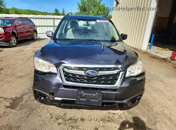 JF2SJABC5JH403382 2018 SUBARU FORESTER Gray Դիմացի տեսք