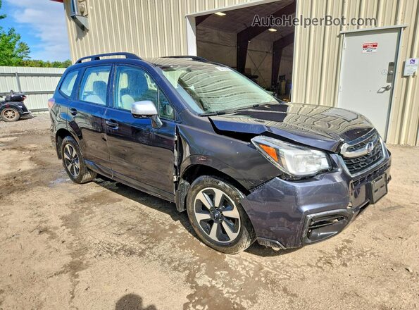 JF2SJABC5JH403382 2018 SUBARU FORESTER Gray Առջևի աջ