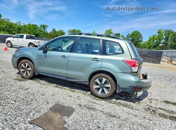 JF2SJABC5JH421879 2018 SUBARU FORESTER Green უკანა მარცხენა