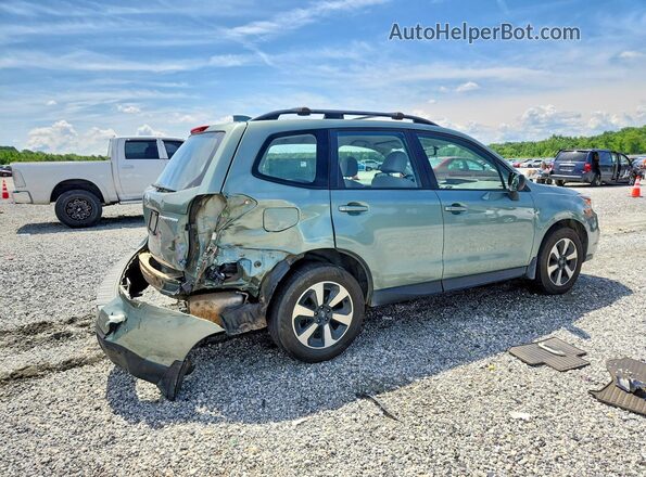 JF2SJABC5JH421879 2018 SUBARU FORESTER Green უკანა მარჯვენა