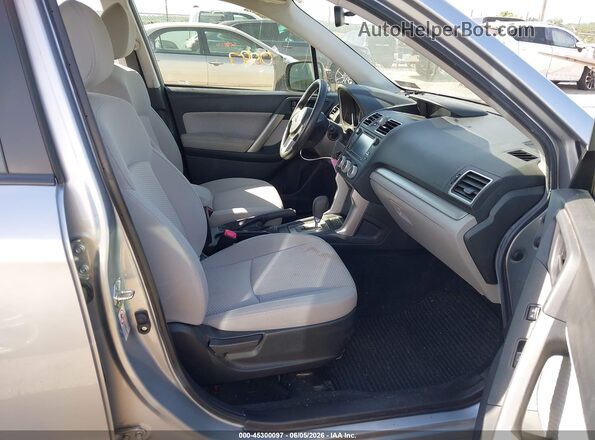JF2SJABC5JH512599 2018 SUBARU FORESTER Silver 