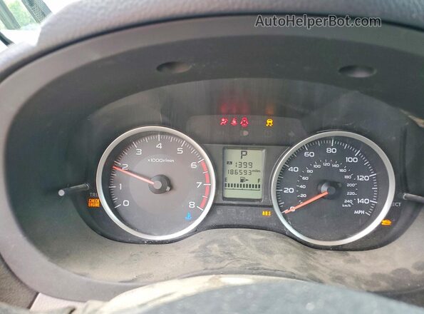 JF2SJABC5JH528382 2018 SUBARU FORESTER Black Instrument cluster view