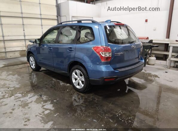 JF2SJABC6GH423844 2016 SUBARU FORESTER Blue Trasero izquierdo