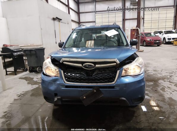 JF2SJABC6GH423844 2016 SUBARU FORESTER Blue Vista del cuadro de instrumentos
