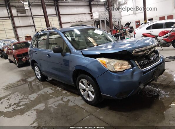 JF2SJABC6GH423844 2016 SUBARU FORESTER Blue Vista interior trasera