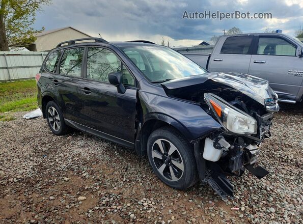 JF2SJABC6HH488582 2017 SUBARU FORESTER Серый Передняя правая четверть