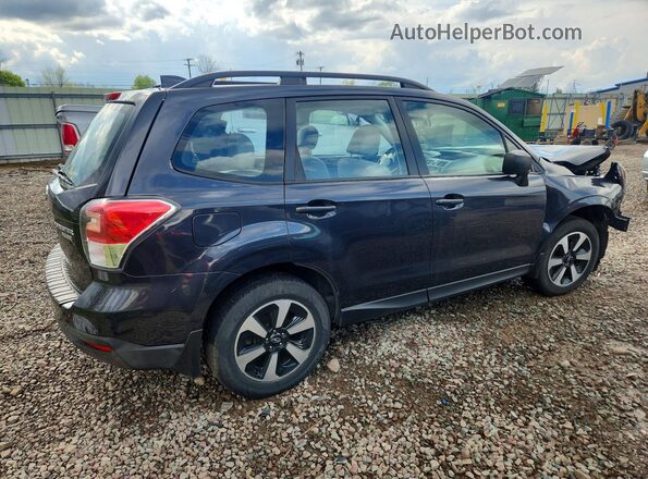 JF2SJABC6HH488582 2017 SUBARU FORESTER Серый Задняя правая четверть