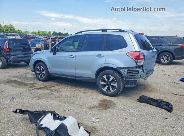 JF2SJABC6JH460030 2018 SUBARU FORESTER Silver Задня ліва чверть