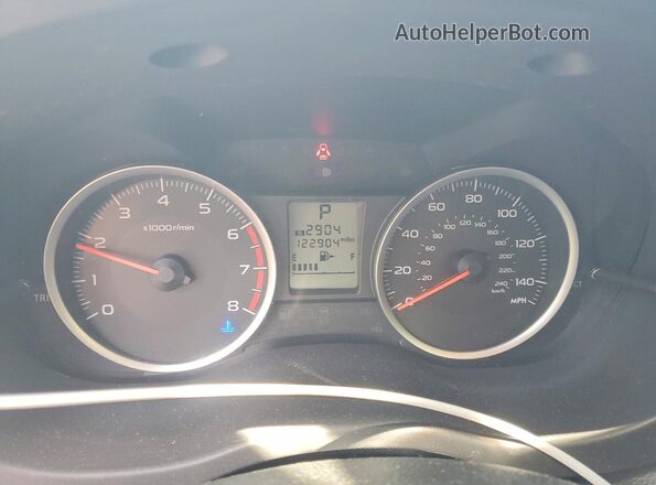 JF2SJABC6JH460030 2018 SUBARU FORESTER Silver Вид щитка приладів