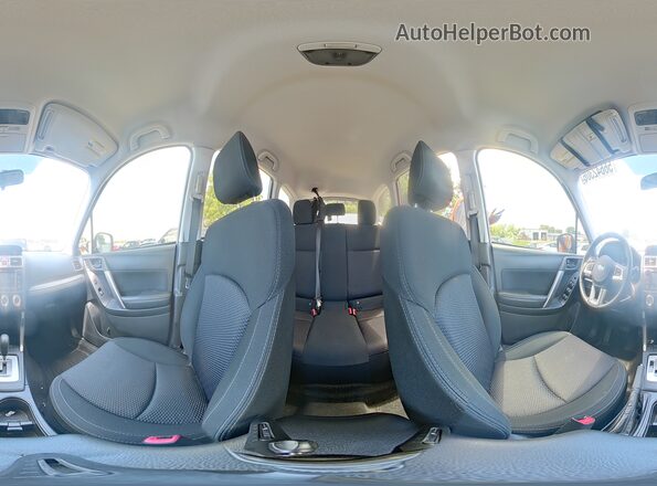 JF2SJABC6JH460030 2018 SUBARU FORESTER Silver Панорамний вид салону 360°
