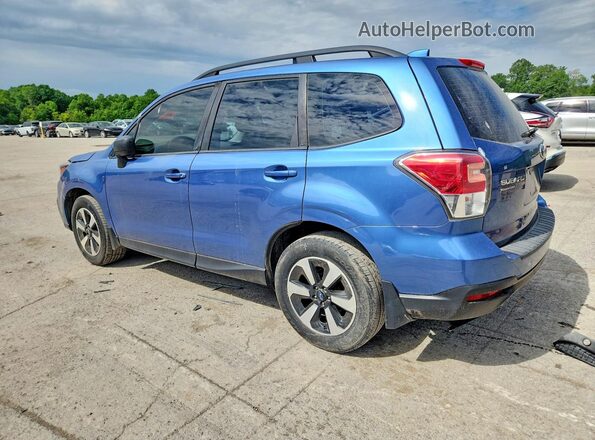 JF2SJABC6JH479001 2018 SUBARU FORESTER Blue Tył lewy