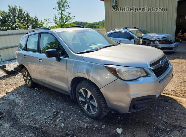 JF2SJABC7HH498523 2017 SUBARU FORESTER Silver Delantero derecho