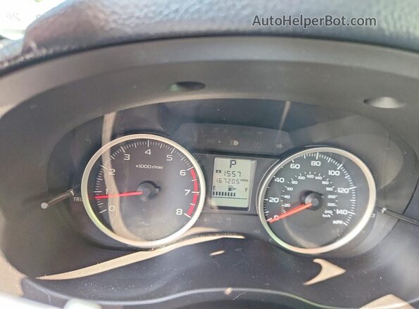 JF2SJABC7HH498523 2017 SUBARU FORESTER Silver Vista del cuadro de instrumentos