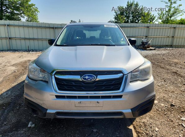JF2SJABC7HH498523 2017 SUBARU FORESTER Silver Vista frontal