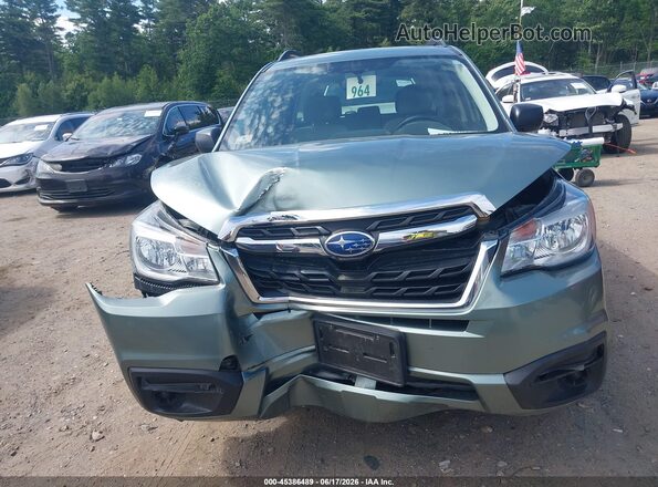 JF2SJABC7JH432804 2018 SUBARU FORESTER Green Widok z przodu