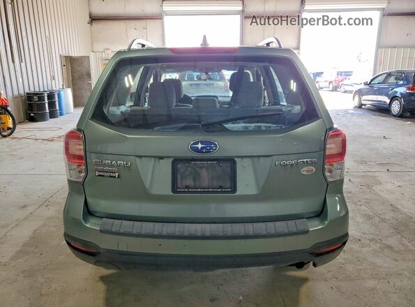 JF2SJABC7JH598000 2018 SUBARU FORESTER Зеленый Вид сзади