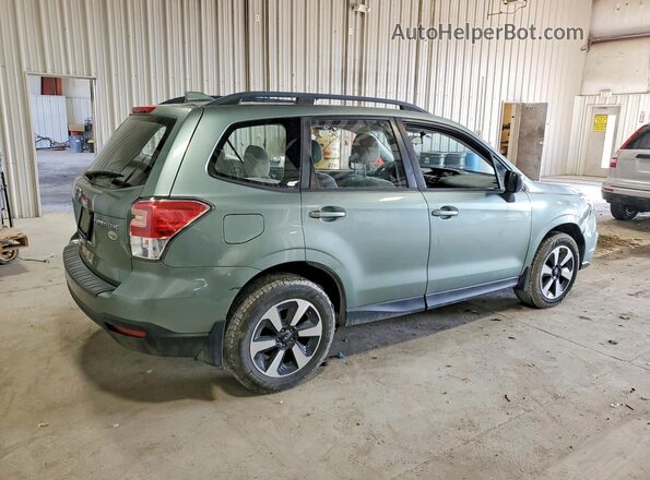 JF2SJABC7JH598000 2018 SUBARU FORESTER Зеленый Задняя правая четверть