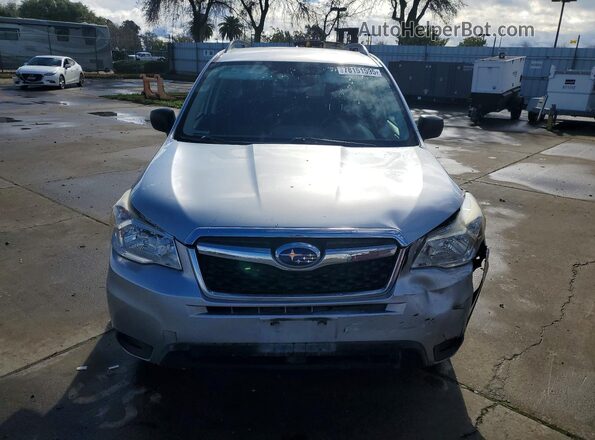 JF2SJABC8GH475685 2016 SUBARU FORESTER Silver 