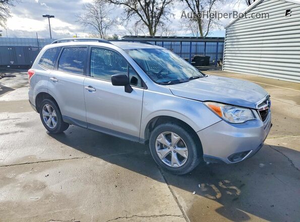 JF2SJABC8GH475685 2016 SUBARU FORESTER Silver 