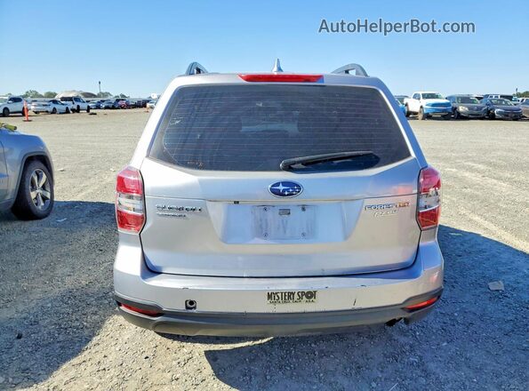 JF2SJABC8GH506482 2016 SUBARU FORESTER Silver Հետևի տեսք