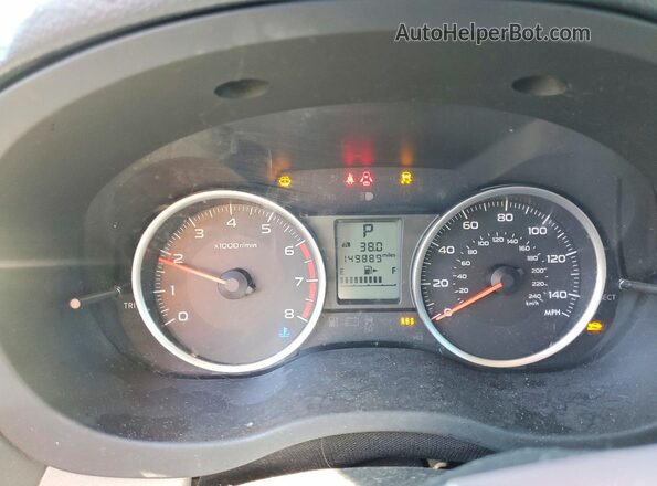 JF2SJABC8GH506482 2016 SUBARU FORESTER Silver Սարքավորումների վահանակի տեսք