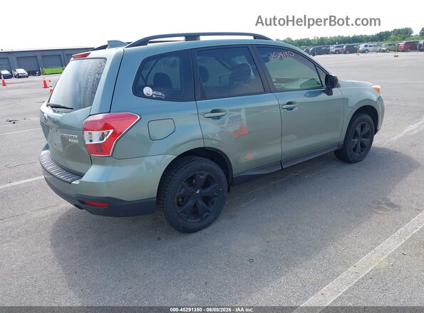 JF2SJABC8GH537148 2016 SUBARU FORESTER Green Rear right