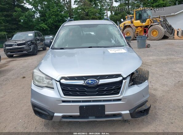JF2SJABC8HH417576 2017 SUBARU FORESTER Silver Вид щитка приладів