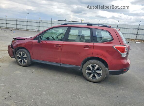 JF2SJABC8HH565484 2017 SUBARU FORESTER Red 