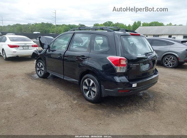 JF2SJABC8HH574508 2017 SUBARU FORESTER Black Tył lewy